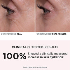 IT Cosmetics application demo tapping under-eye area to reduce puffiness and blend tint