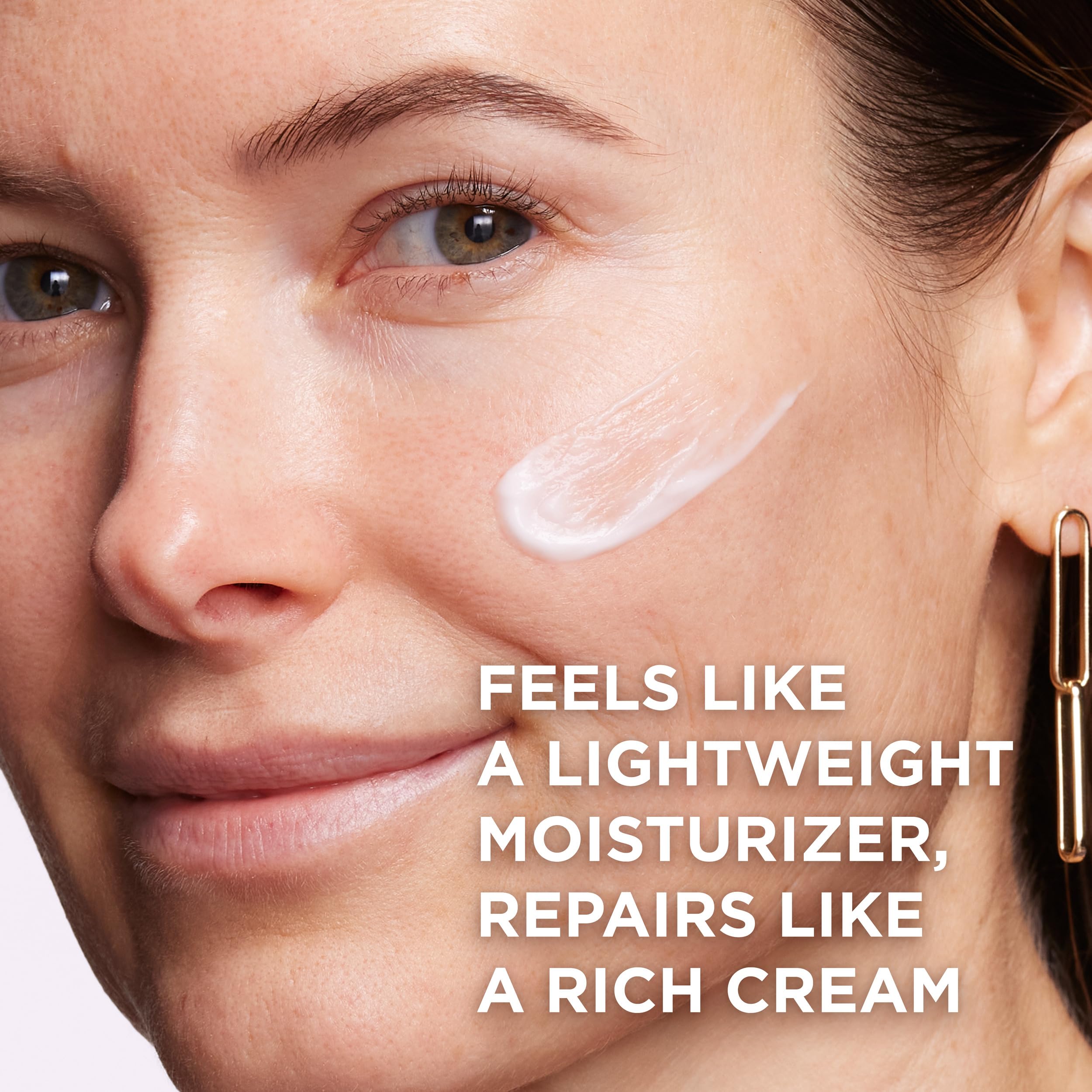 IT Cosmetics applied under makeup demonstrating compatibility and smooth finish