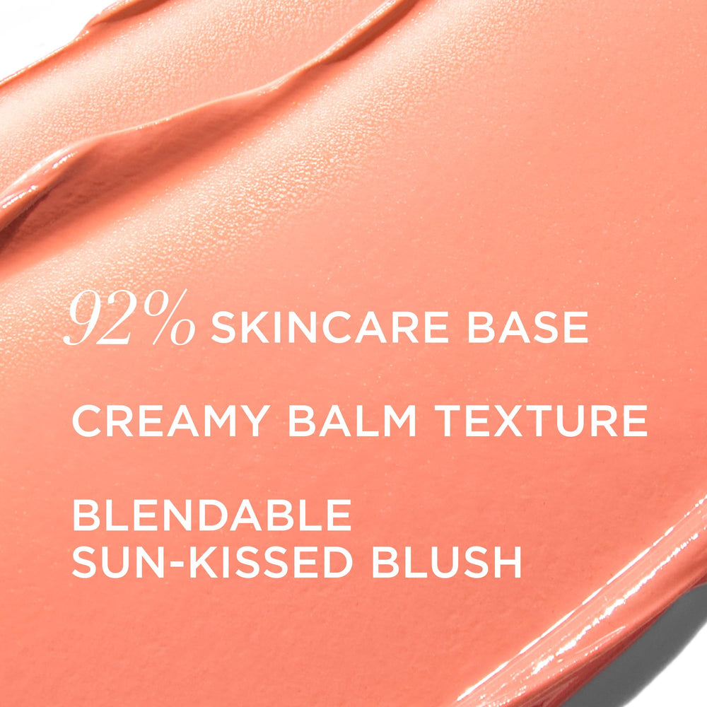 IT Cosmetics blending with brush to achieve seamless, lifted cheek look