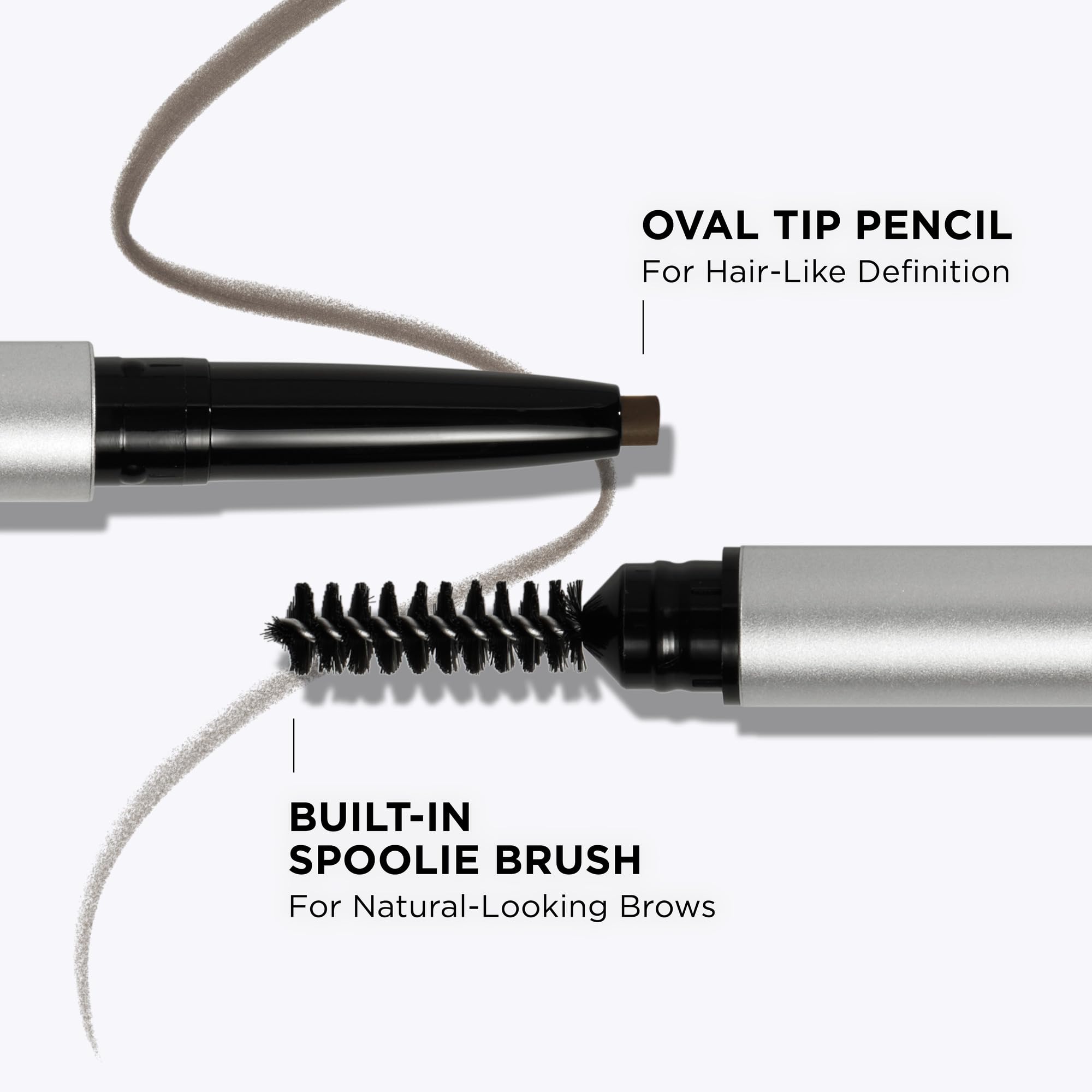 IT Cosmetics before and after brows showing fuller, natural-looking results
