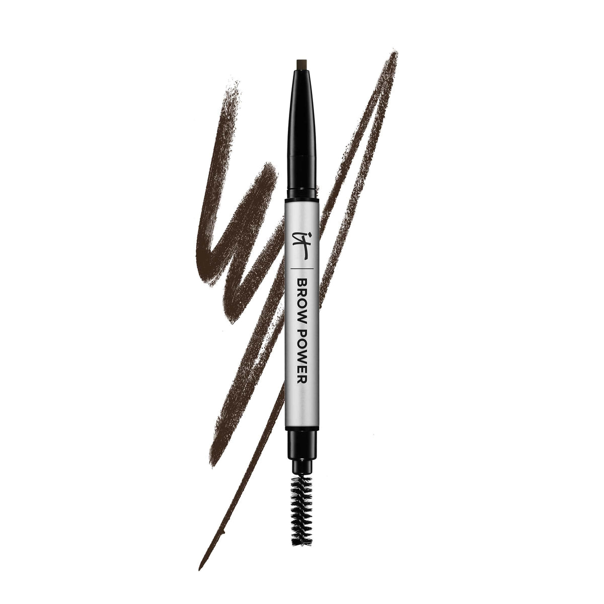 IT Cosmetics Brow Power front packaging showing universal brunette shade and benefit