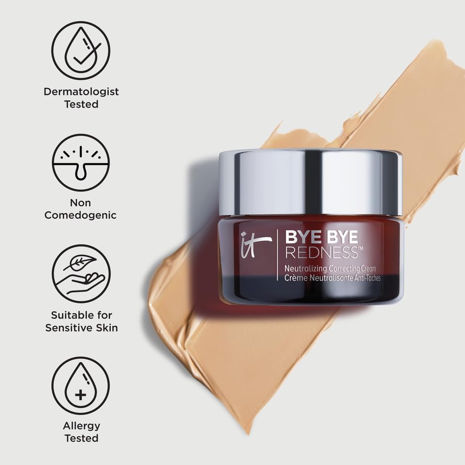 IT Cosmetics tube in hand to show size and travel-friendly convenience