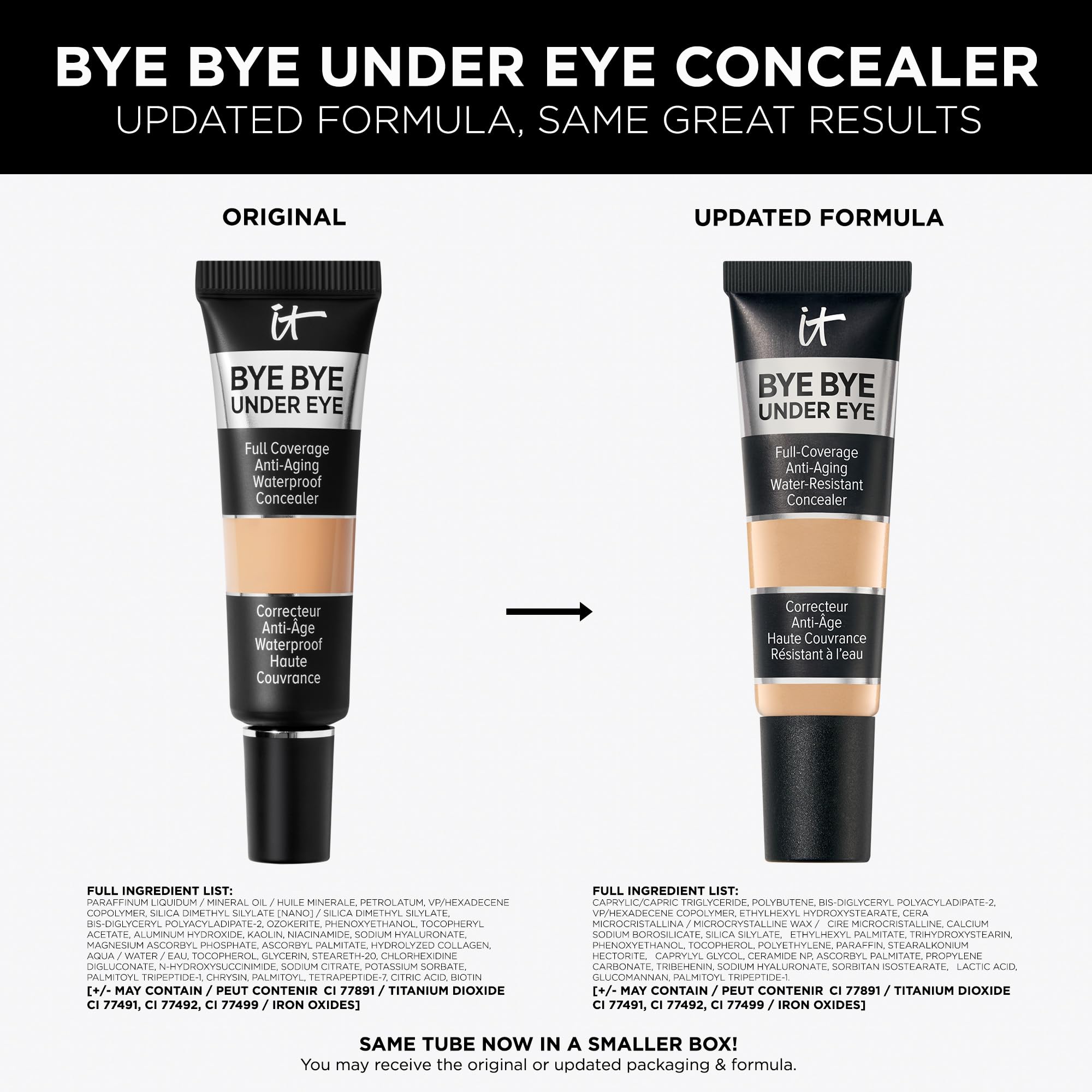 IT Cosmetics on vanity with mirror and skincare for everyday makeup routine inspiration