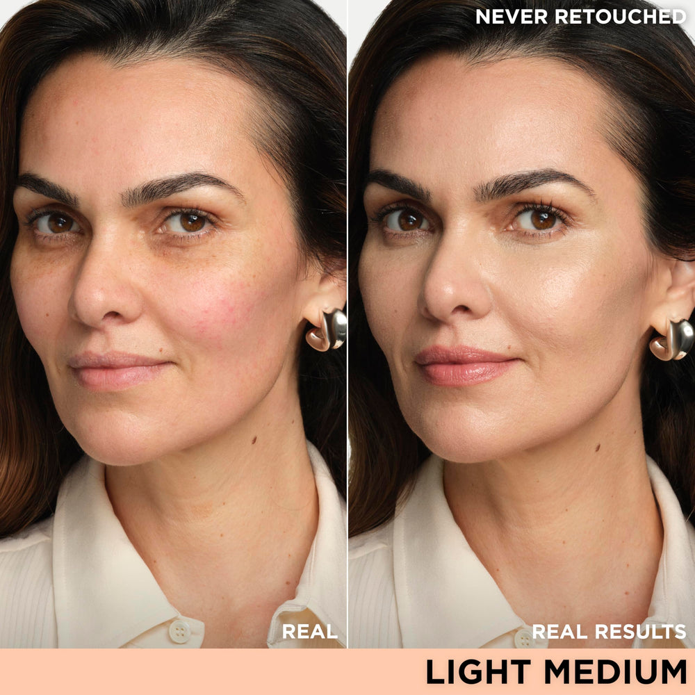 IT Cosmetics creamy texture close-up highlighting blendable, hydrating finish