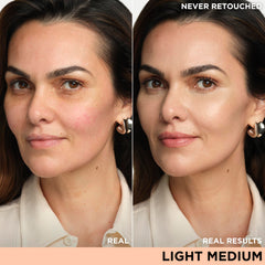 IT Cosmetics creamy texture close-up highlighting blendable, hydrating finish