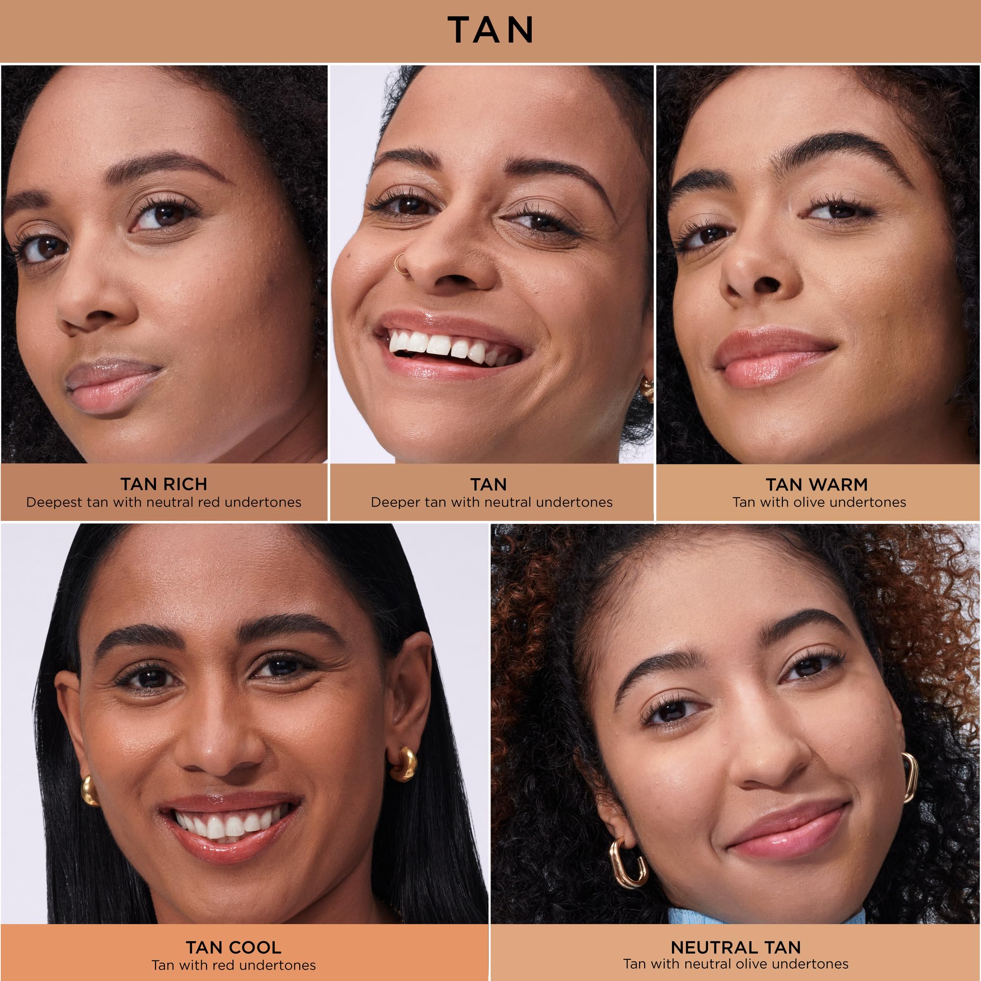 IT Cosmetics box label close-up highlighting ingredients and shade identification benefit