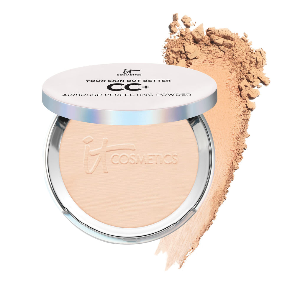 IT Cosmetics front packaging showing product and benefits for flawless finish