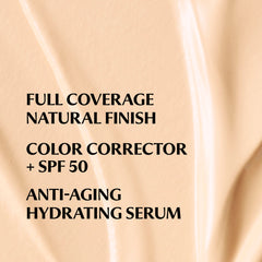 IT Cosmetics CC+ Cream swatches on skin demonstrating true fair warm shade benefit