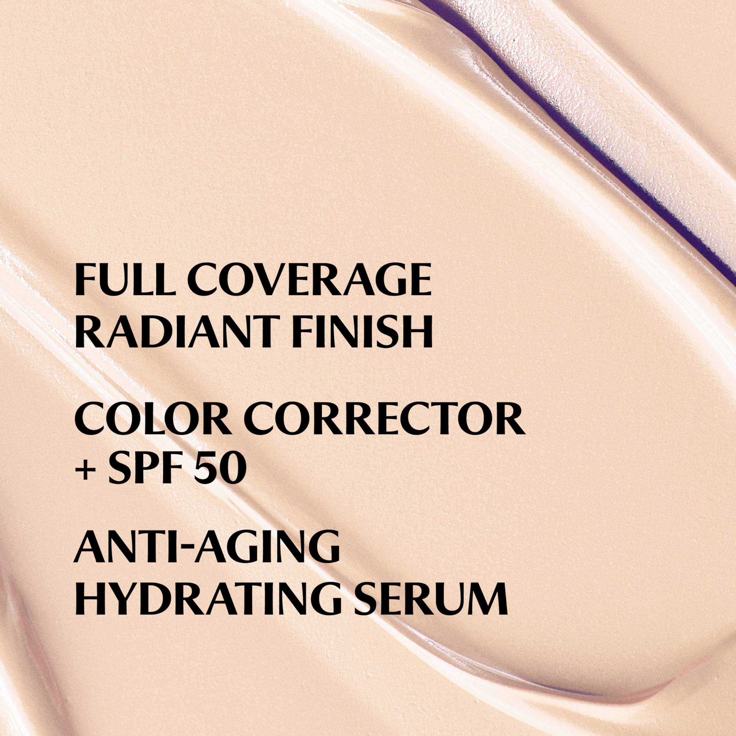 IT Cosmetics creamy texture swatch showing blendability and hydrating finish