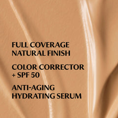 IT Cosmetics texture swatch on arm showing creamy blendable coverage