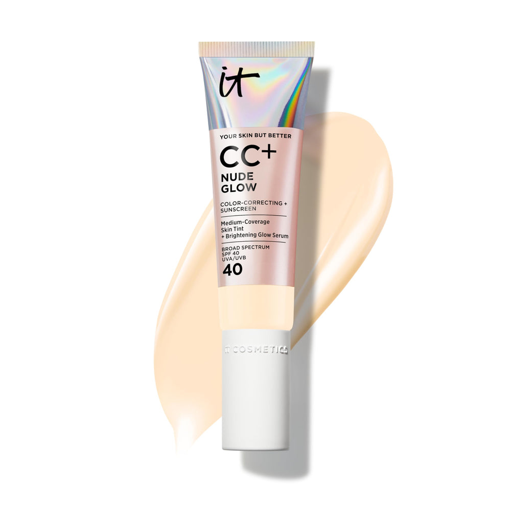 IT Cosmetics tube front packaging showing shade and SPF for quick selection