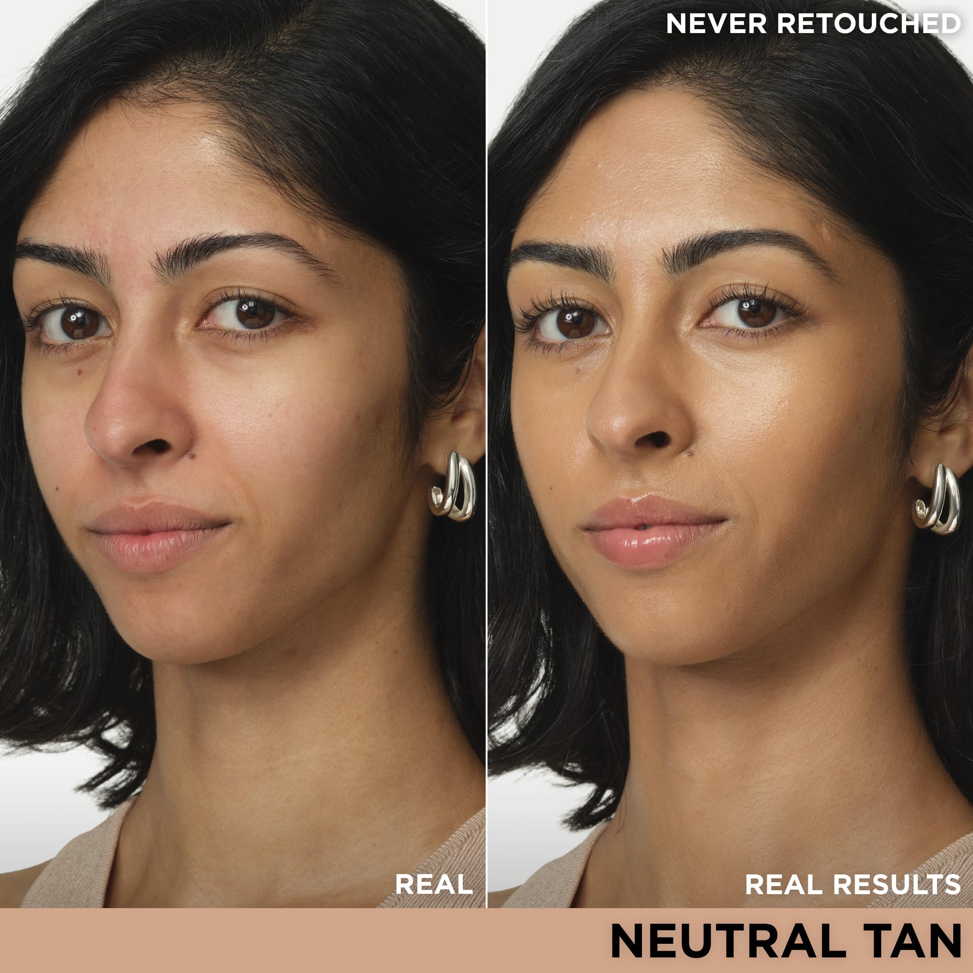 IT Cosmetics pump dispensing CC+ Nude Glow cream texture demonstrating smooth application