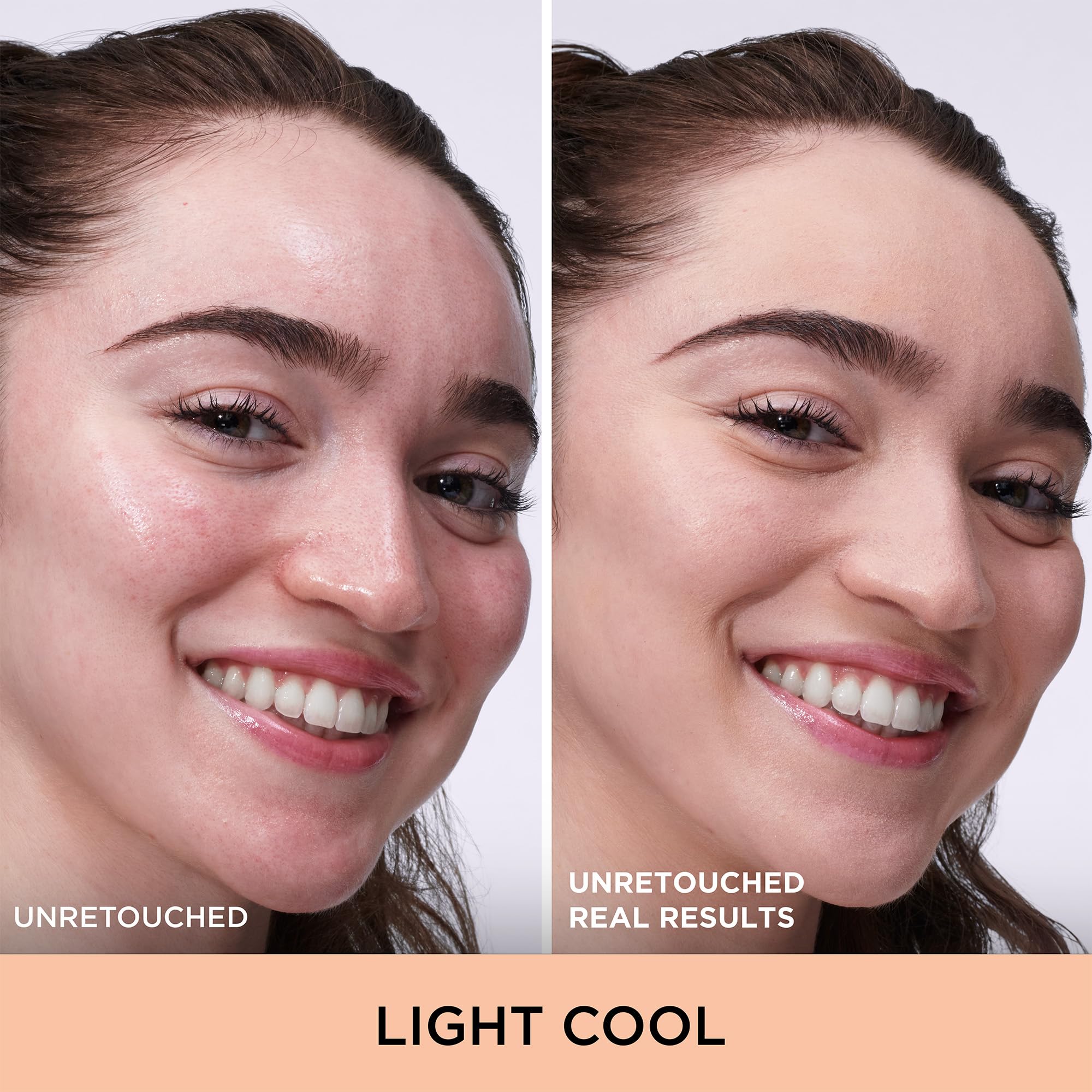 IT Cosmetics cream texture close-up demonstrating pore-blurring effect