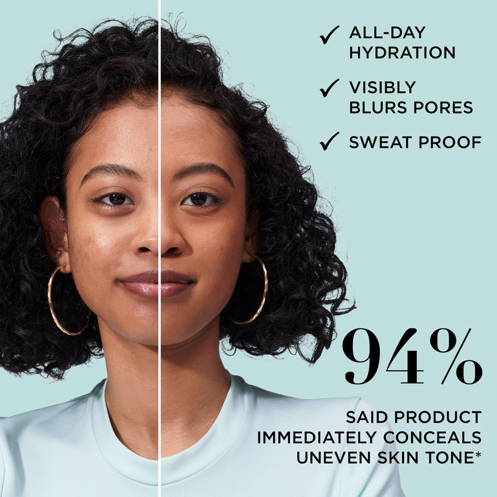 IT Cosmetics CC+ Natural Matte SPF 40 label close-up highlighting daily sun protection benefit