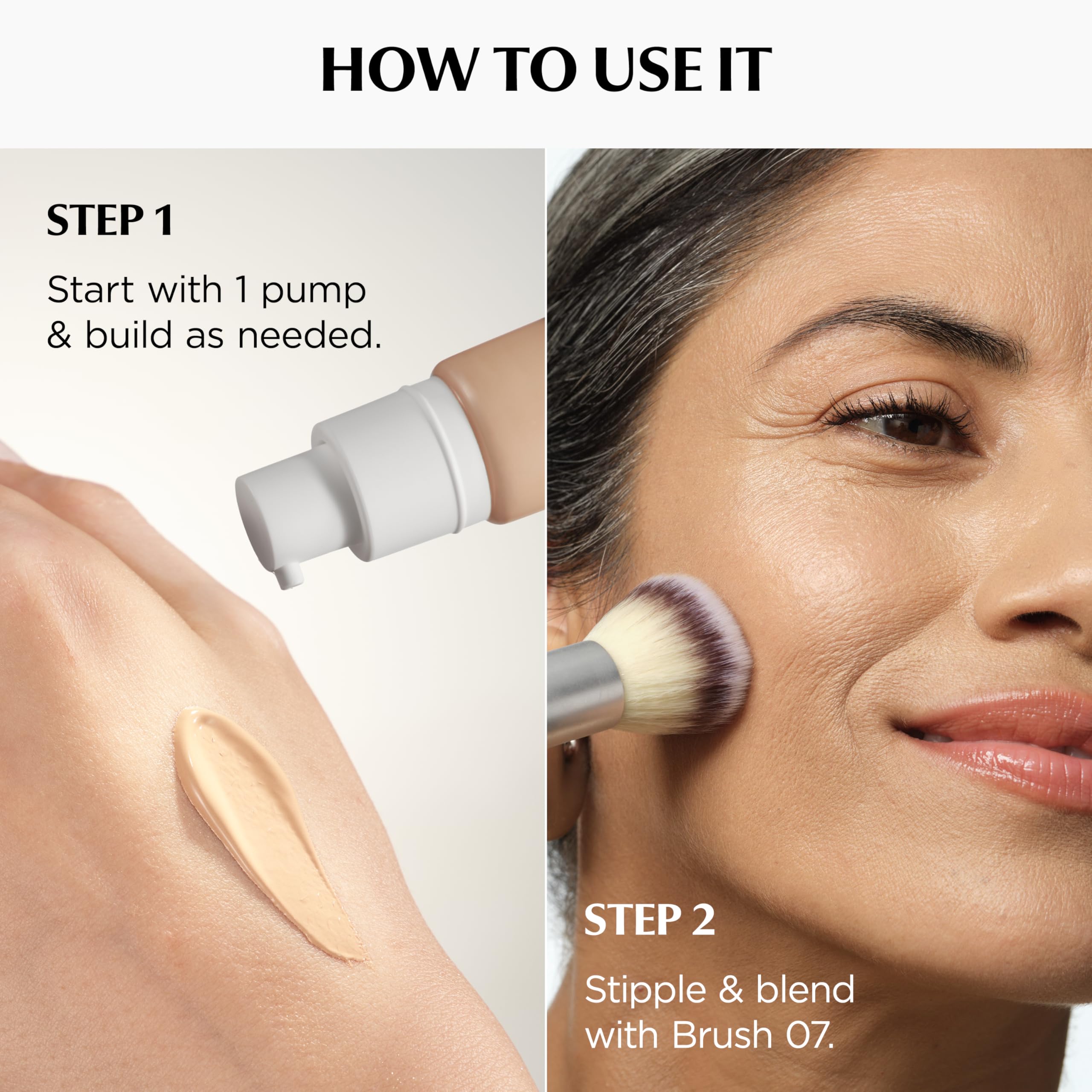IT Cosmetics close-up label showing SPF 50+ protection and ingredient clarity