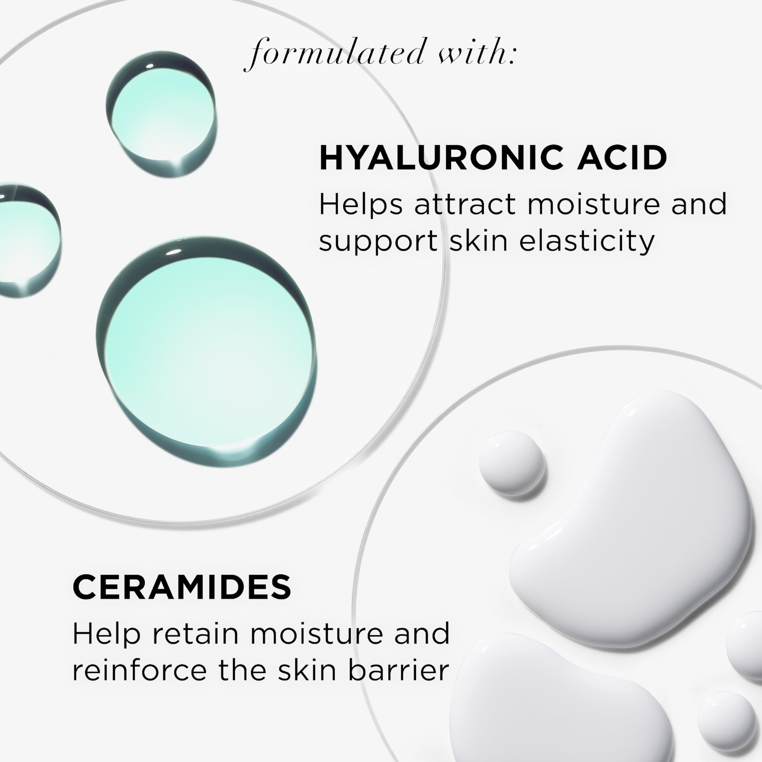 IT Cosmetics foam lather swatch demonstrating gentle cleansing and soft skin benefit