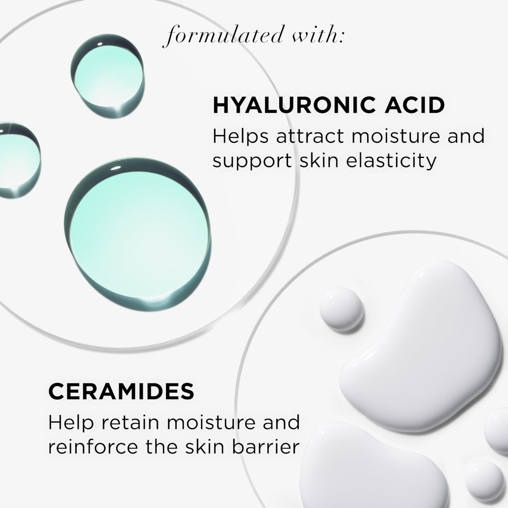 IT Cosmetics foam lather swatch demonstrating gentle cleansing and soft skin benefit