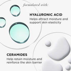 IT Cosmetics foam lather swatch demonstrating gentle cleansing and soft skin benefit