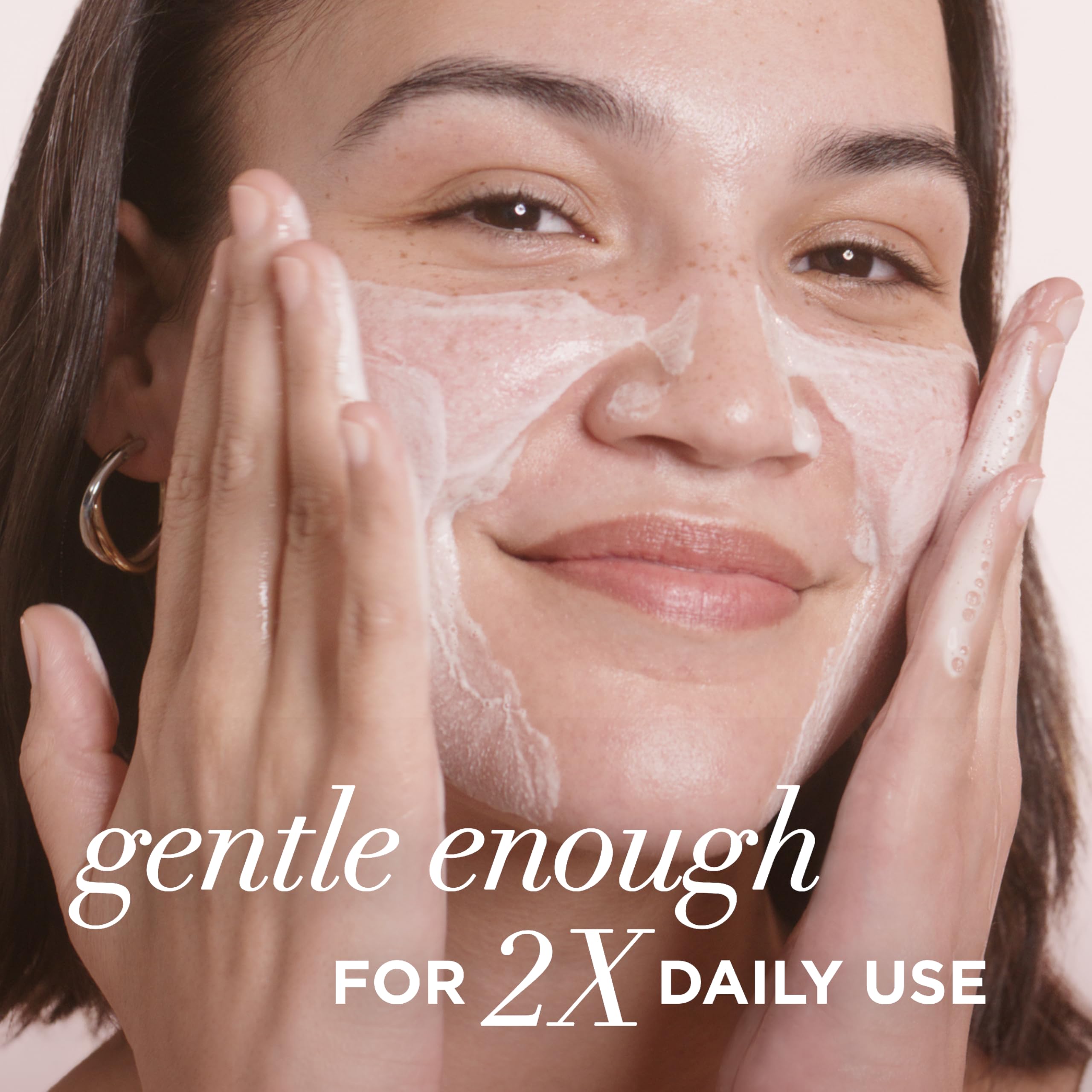 IT Cosmetics serum texture on fingertips illustrating lightweight hydration benefit