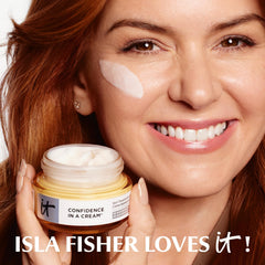 IT Cosmetics ingredient close-up highlighting niacinamide for even tone benefit