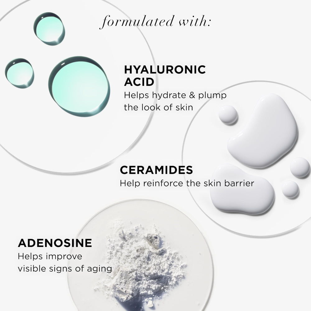 IT Cosmetics ingredients label emphasizing hyaluronic and ceramides