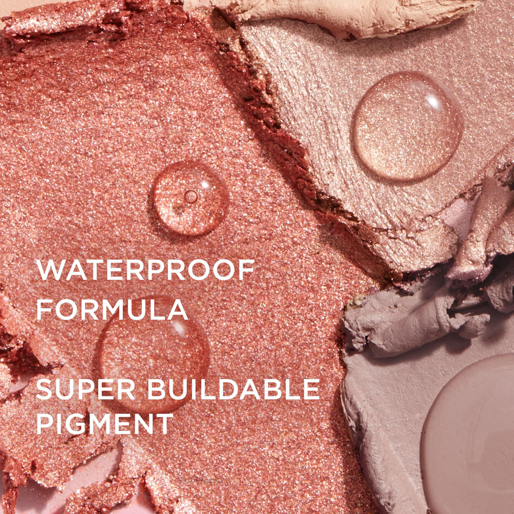IT Cosmetics application on eyelid showing even, crease-resistant finish