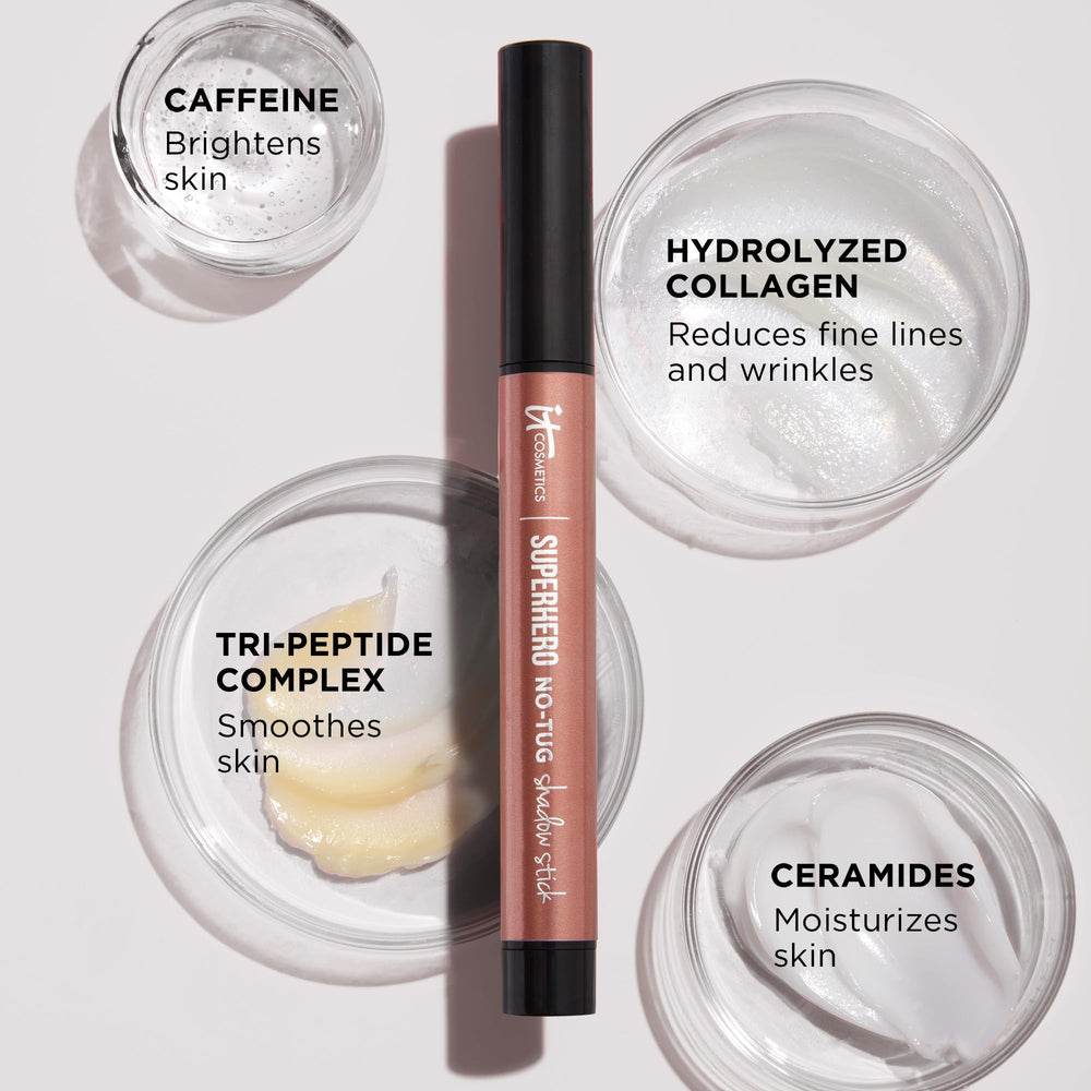 IT Cosmetics close-up of creamy texture highlighting smooth glide
