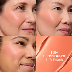 IT Cosmetics swatch on arm displaying blendable peach tone and hydration