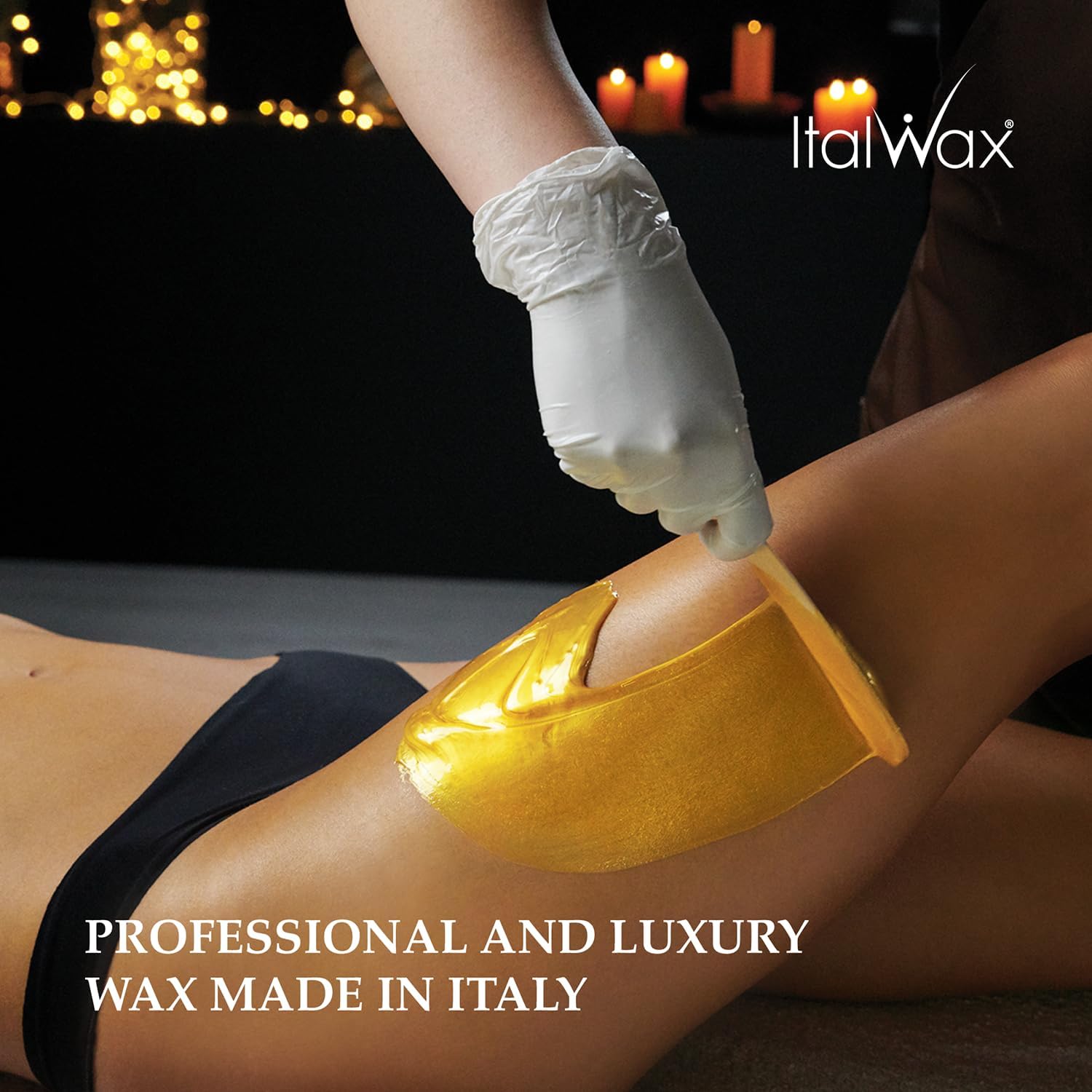 Italwax post-wax aftercare oil beside clean skin promoting soothing and reduced irritation