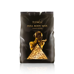 Italwax front packaging 1kg bag showing brand and product for easy identification and storage