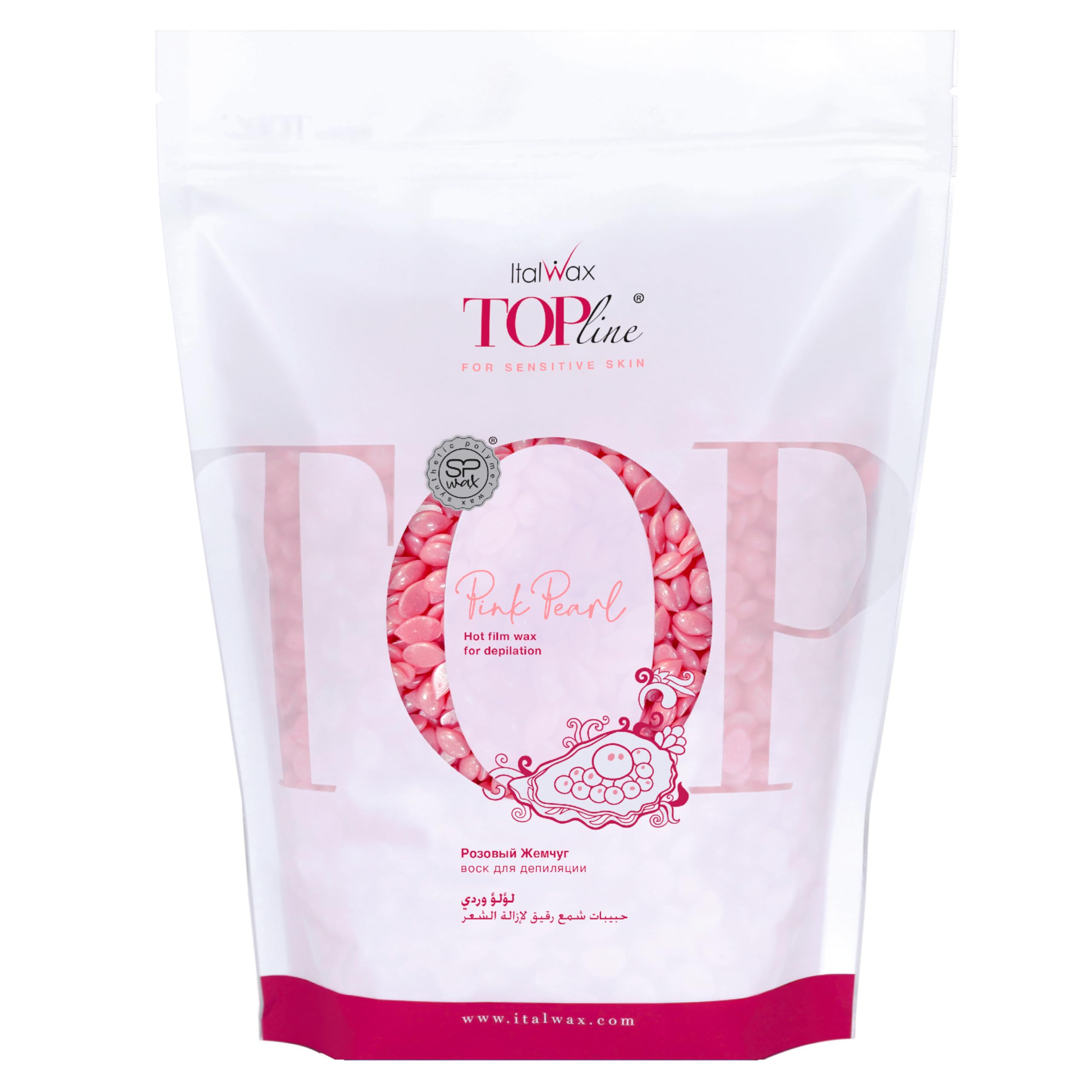 Italwax front packaging showing product and professional use benefit