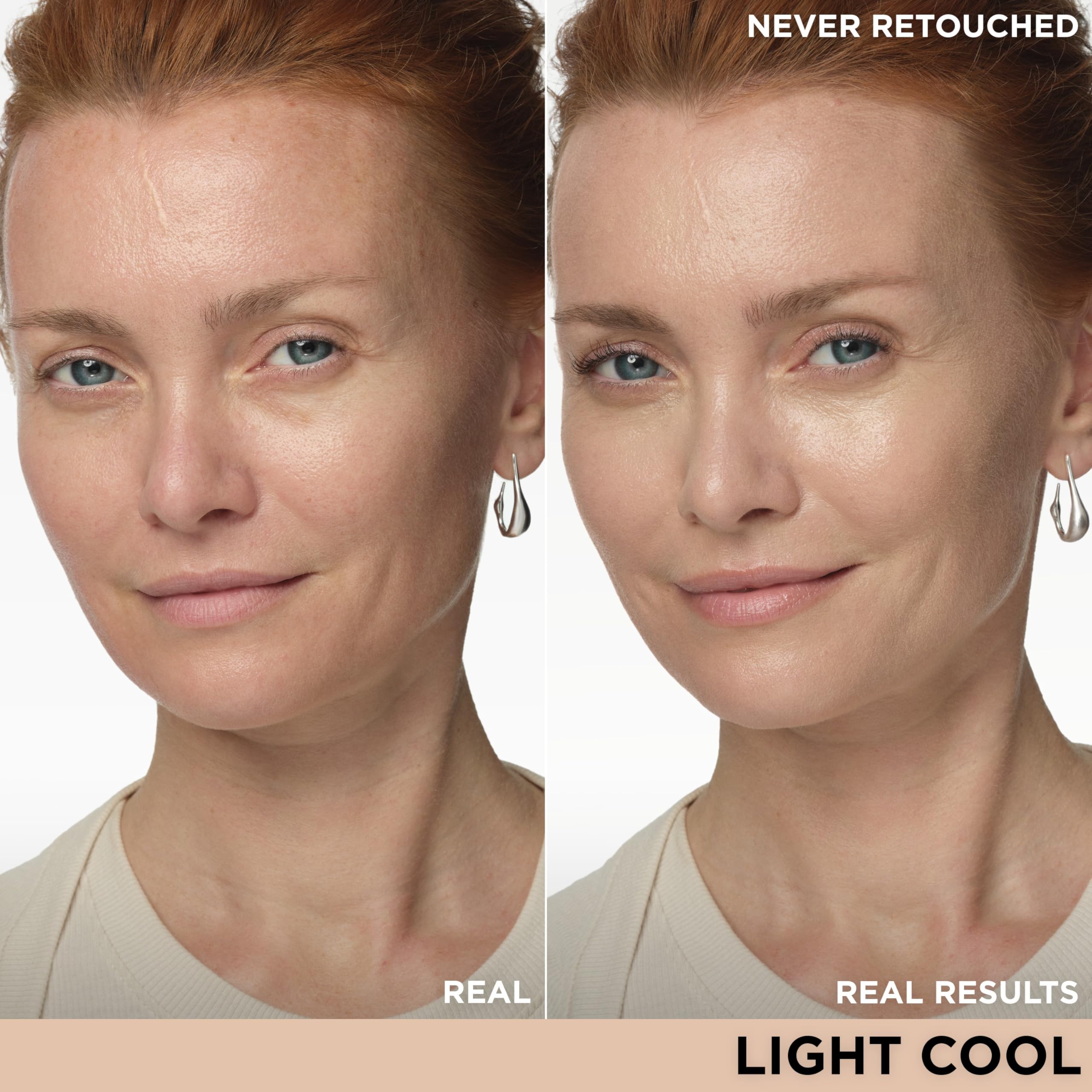 IT Cosmetics CC+ Cream creamy texture close-up showing luminous finish benefit