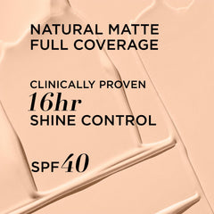 IT Cosmetics CC+ Natural Matte creamy texture swatch demonstrating matte coverage and blendability