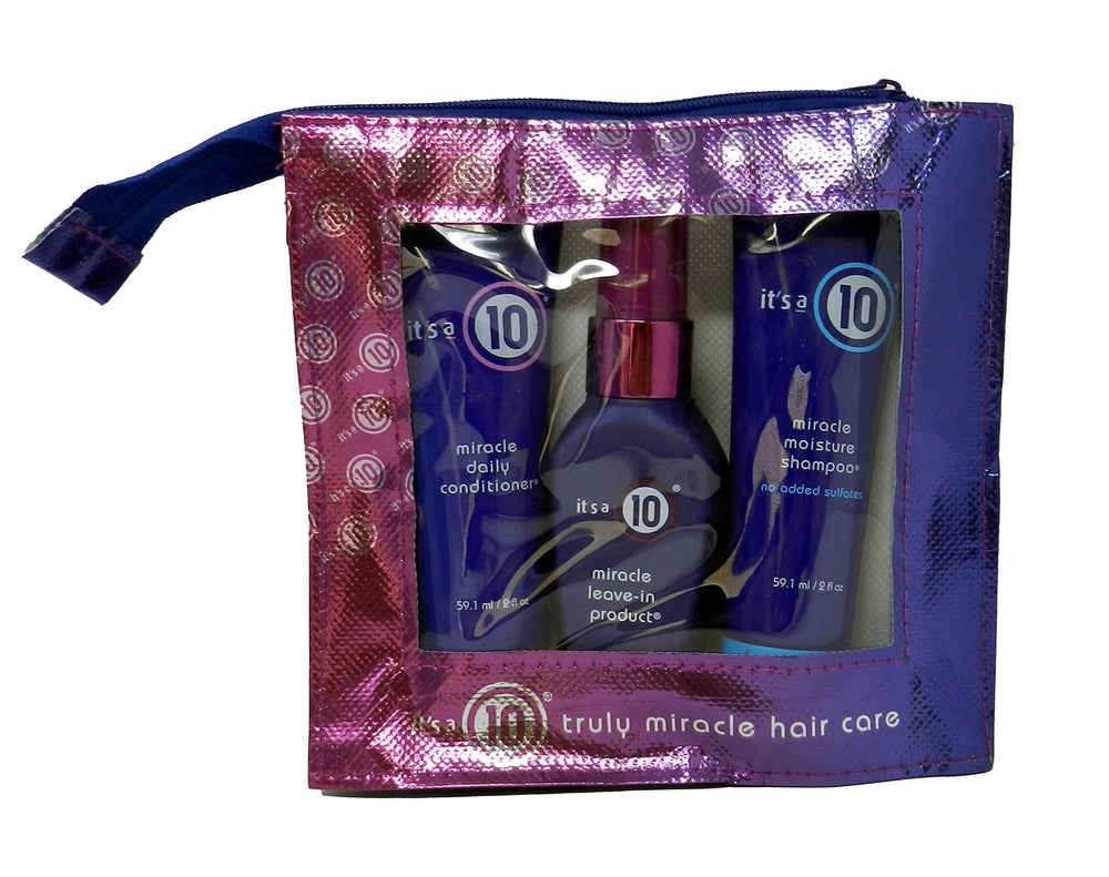 It's a 10 Haircare leave-in product texture close-up showing smooth finish and protection