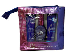 It's a 10 Haircare leave-in product texture close-up showing smooth finish and protection
