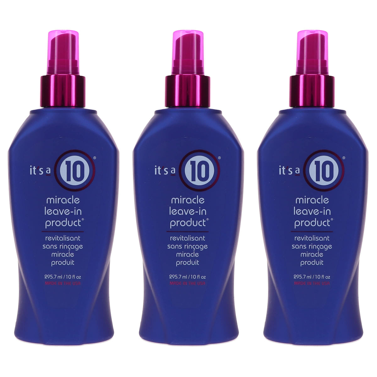 It's a 10 bottle front view showing product and benefits