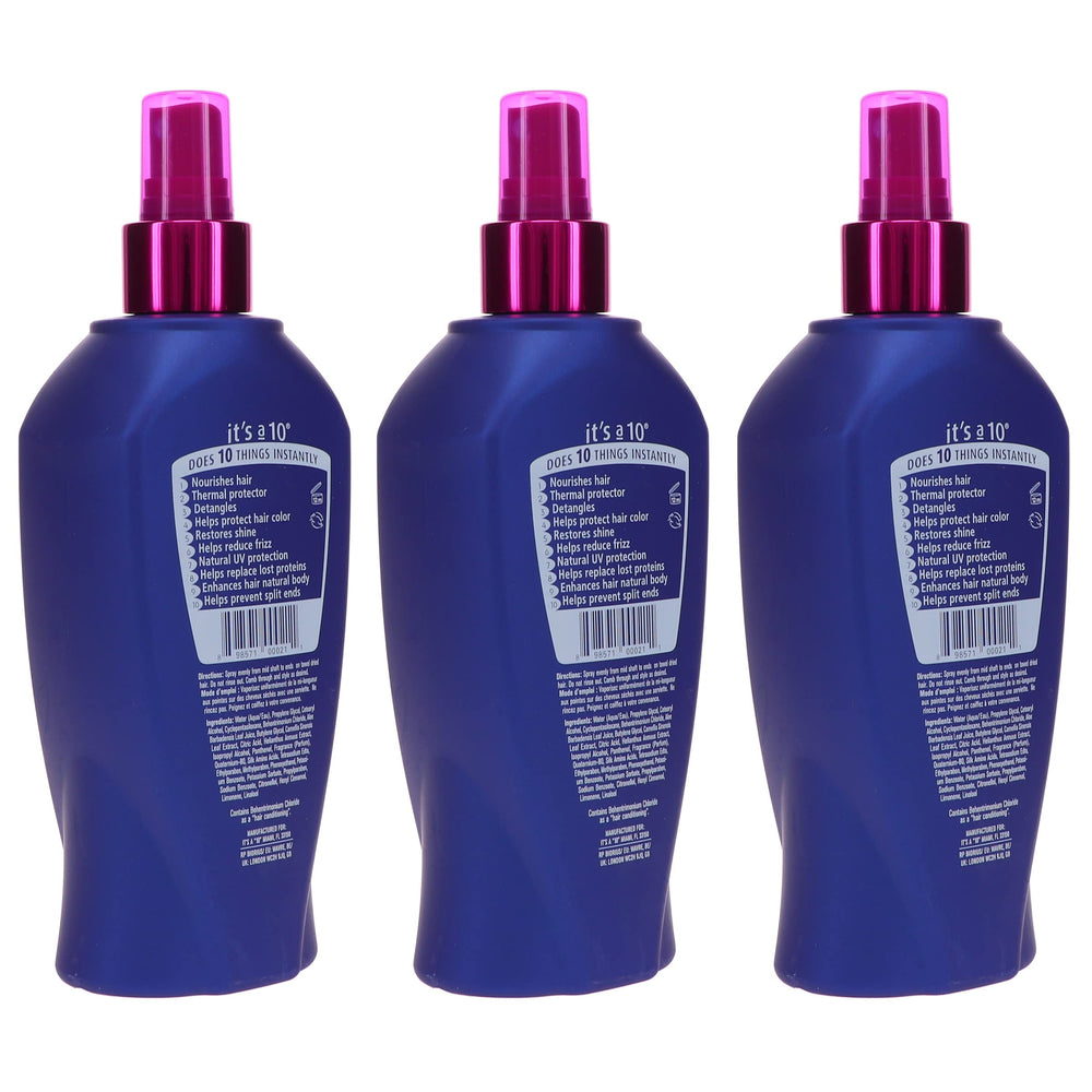 It's a 10 product texture droplet showing lightweight formula benefit