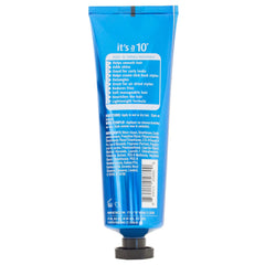 It's A 10 texture on hand close-up showing smooth cream for frizz control