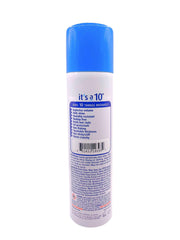 It's a 10 being sprayed into damp hair, showing quicker drying and added lift