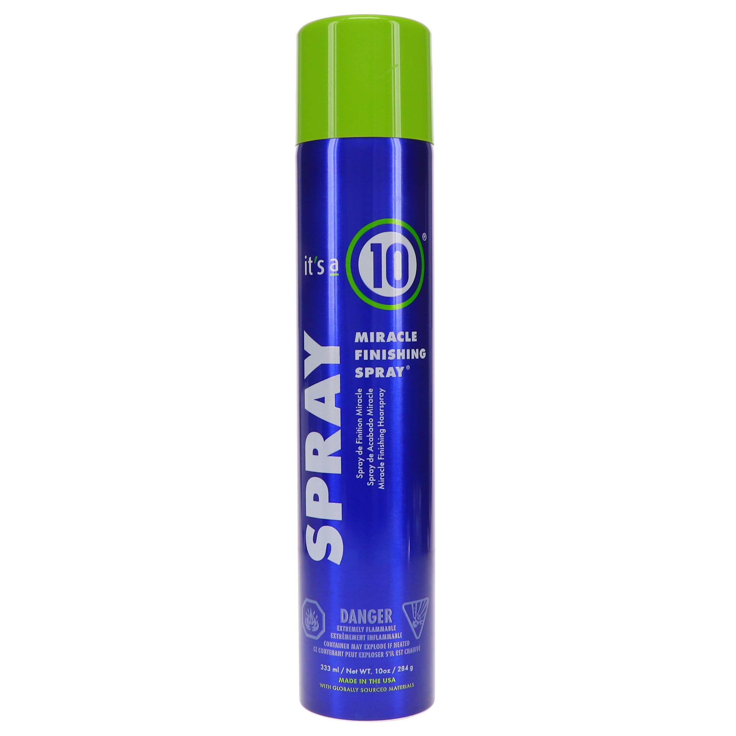 It's a 10 Haircare lifestyle image of styled woman showing frizz control benefit