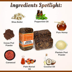 It’s Pure Natural soap in hand lathering to illustrate easy daily cleansing