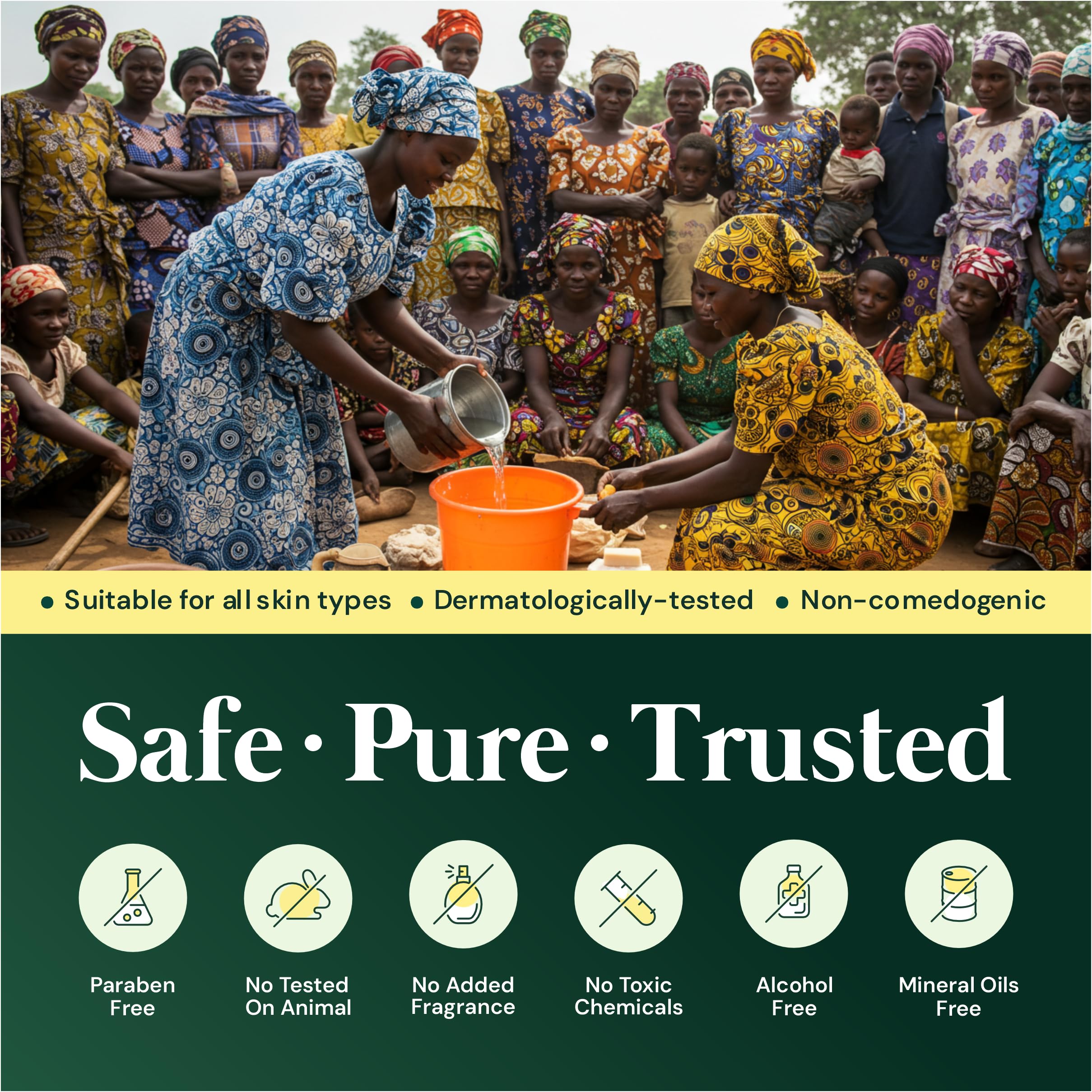 It's Pure Natural bar in hand for scale to show travel-friendly size benefit
