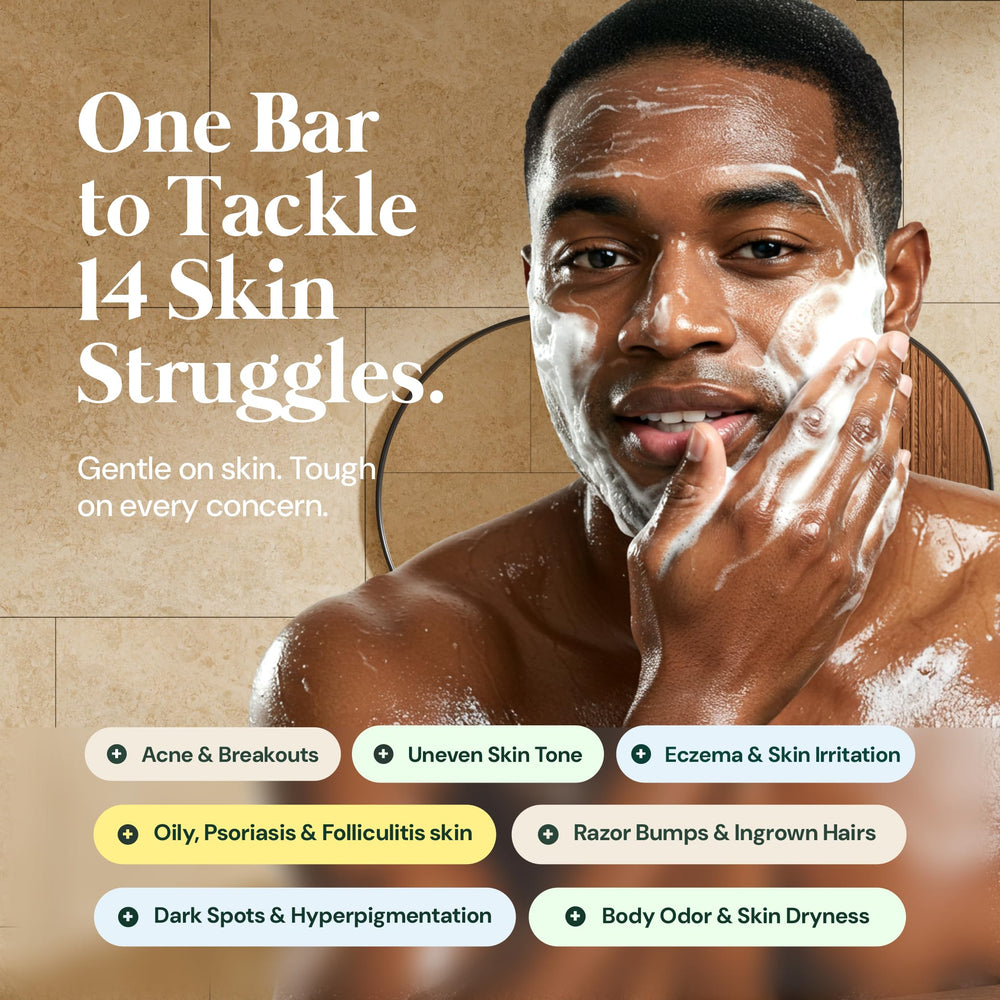 It's Pure Natural soap used in shower to show scalp and body nourishment