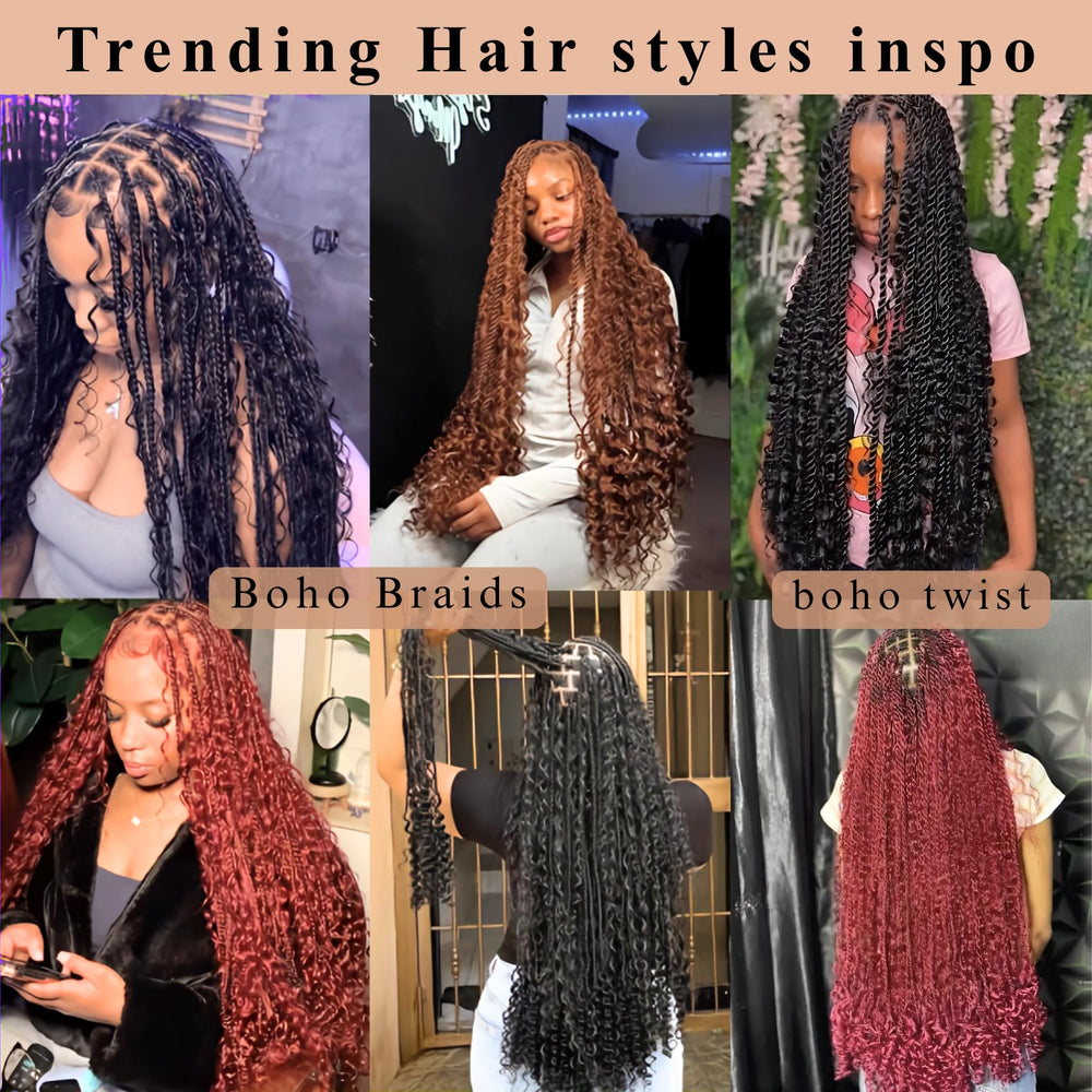 ITSBRAIDS color swatches proving true-to-image teal shade