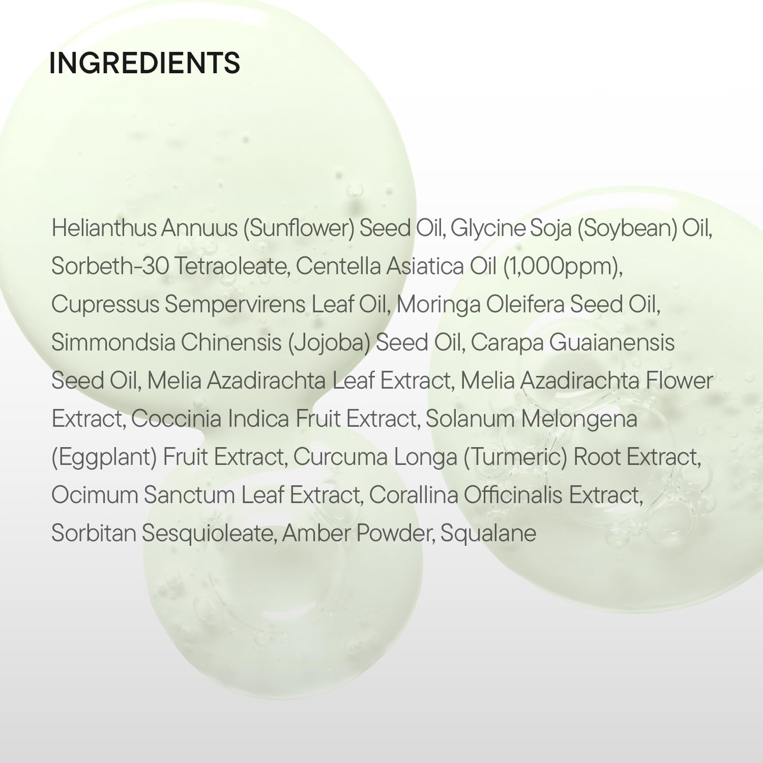 IUNIK Centella cleansing oil next to a ruler showing 6.7 fl oz scale