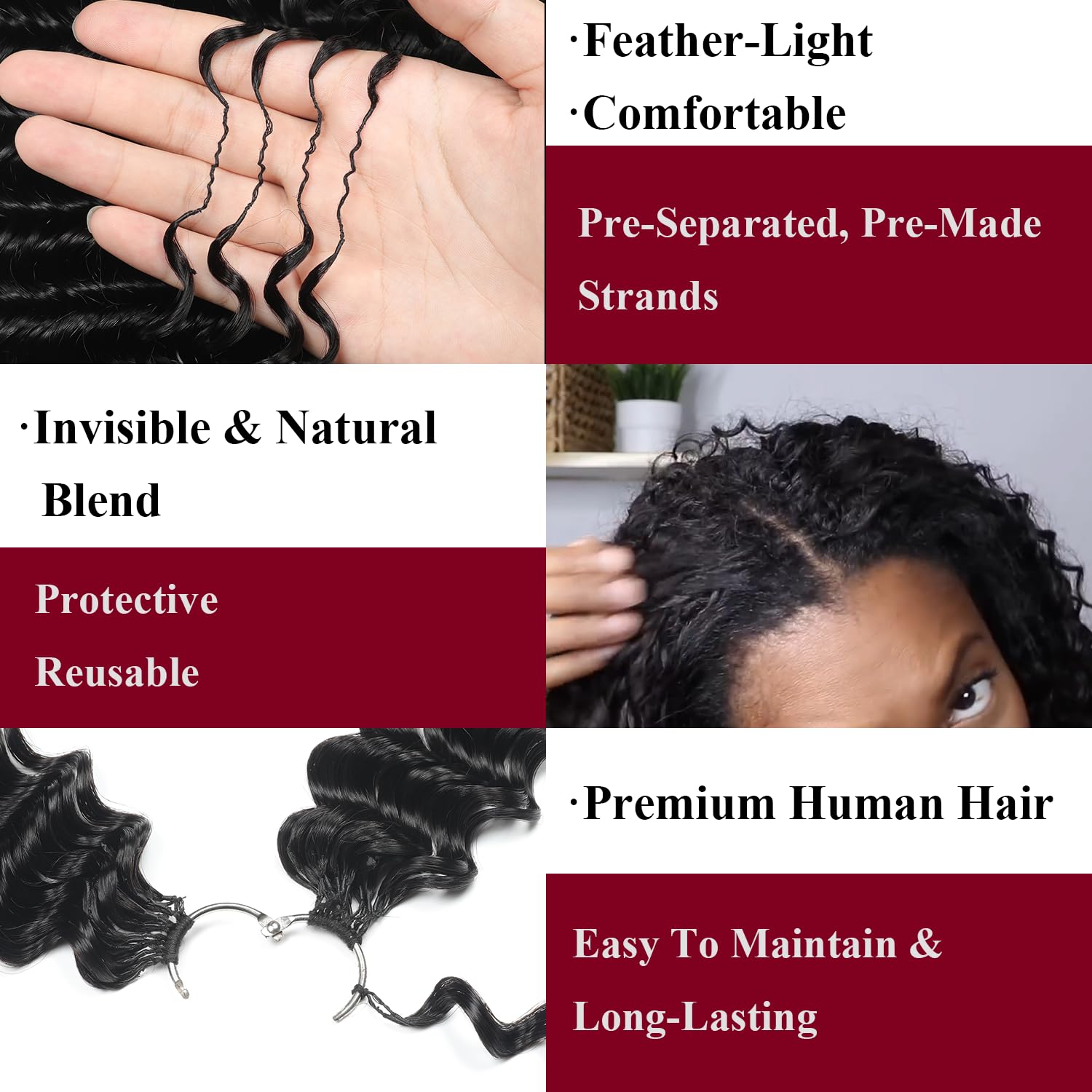 IVCoco pre-separated 40 strands displayed to save installation time