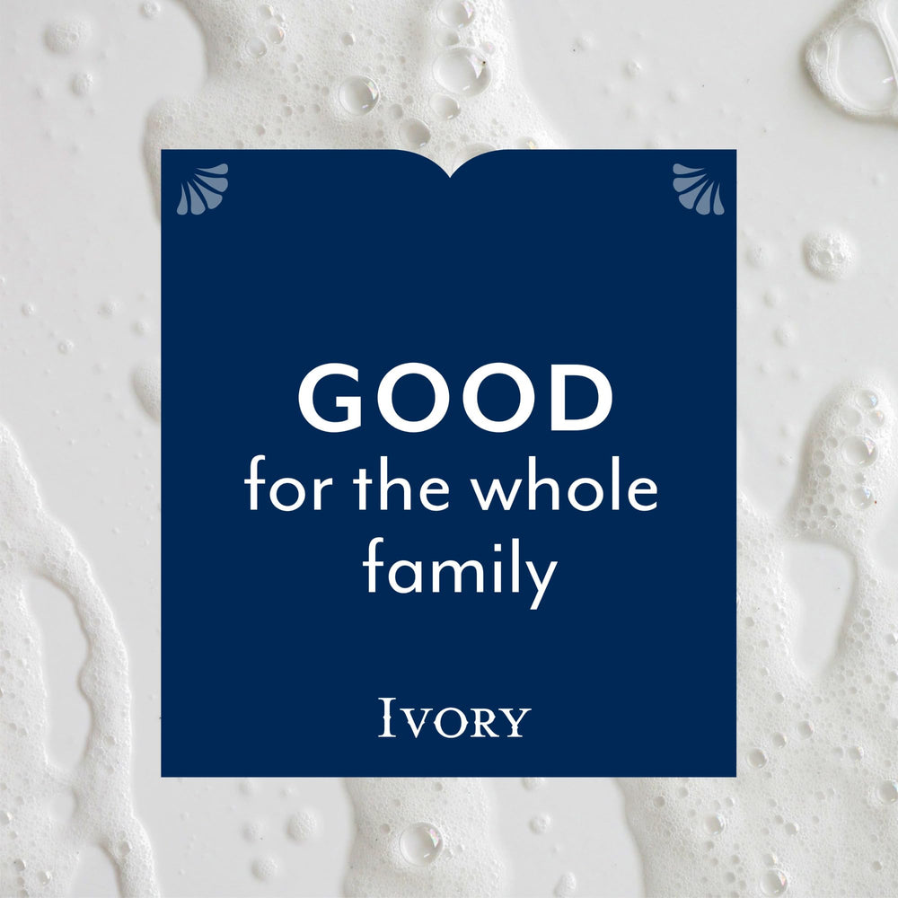Close-up of Ivory label detail highlighting dye-free formula and ingredient clarity benefit