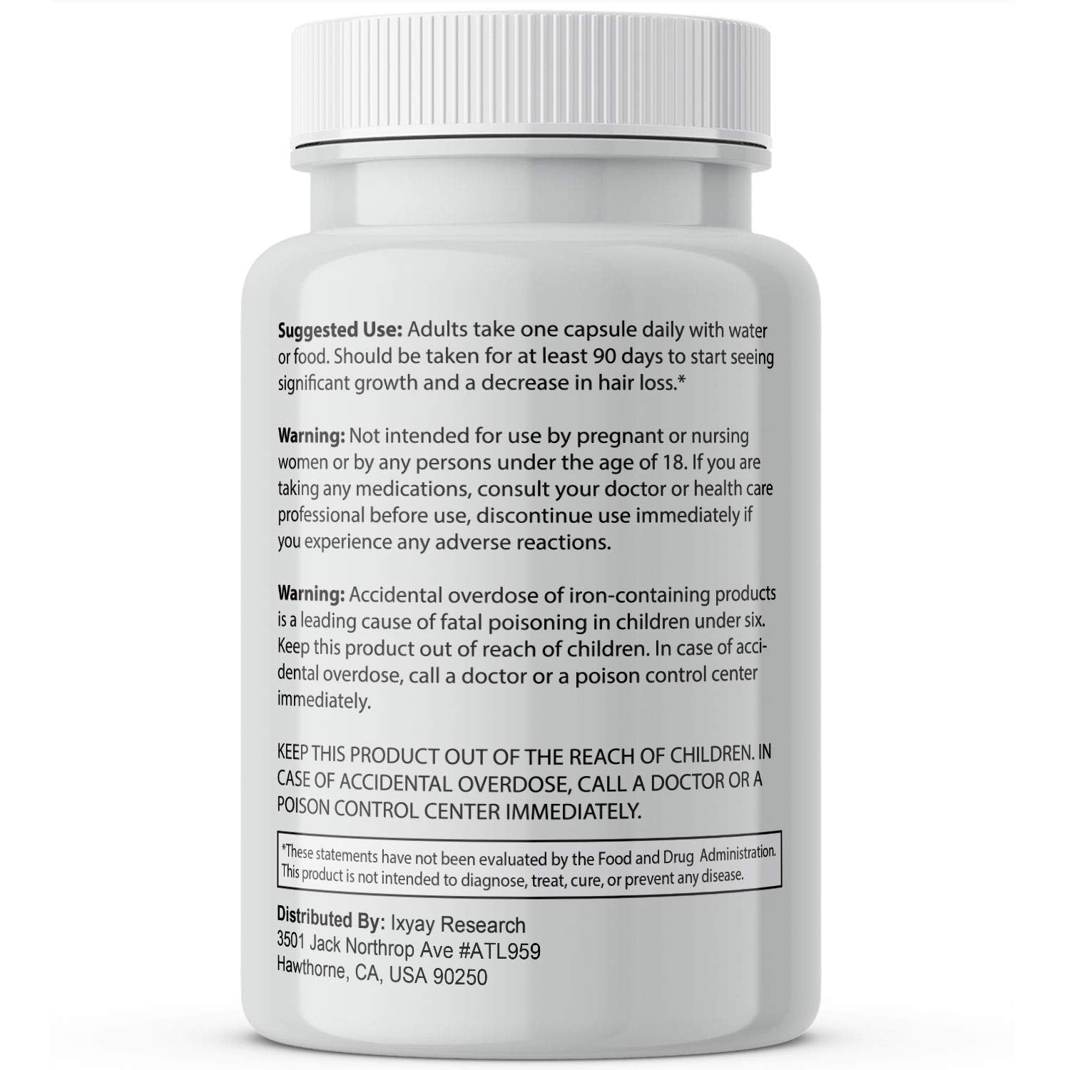 IXYAY RESEARCH lifestyle image of man and woman taking supplement, promoting shared use