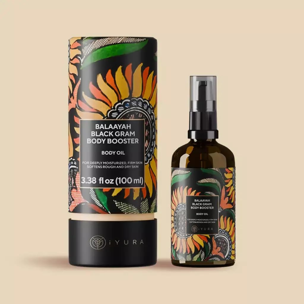 The Ayurveda Experience Balaayah label close-up highlighting Ayurvedic formulation benefits