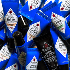 Jack Black mint balm being applied outdoors providing cooling protection